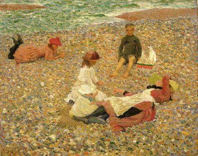 Osselets, Walberswick, 1888-89 - Philip Wilson Steer